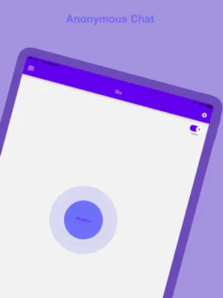 Captura de Pantalla 1 Sky — Chat anónimo iphone