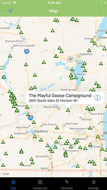 Wisconsin – Camping & RV spots