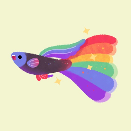 Rainbow guppy