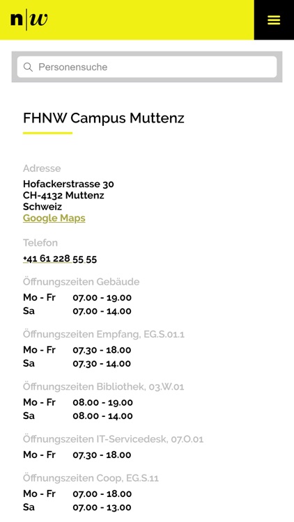 FHNW Campus App Muttenz screenshot-7