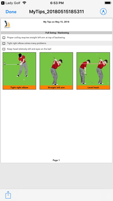 Golfmaster Tips screenshot1