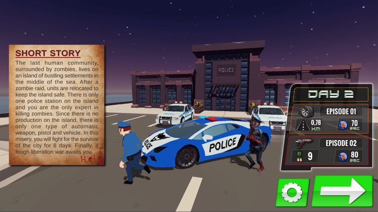 Police Zombie Hunter Officer screenshot-3