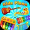 One colorful musical game for kids and toddlers