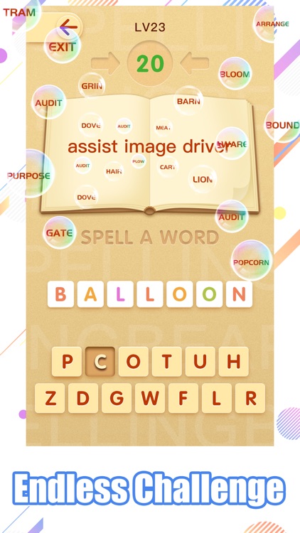Word Puzzle-Infinite Challenge screenshot-3