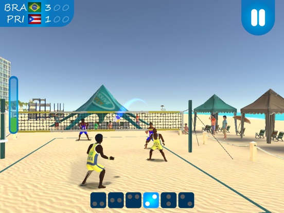 Пляжный волейбол VTree на iPad
