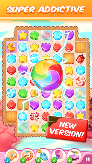 Cookie Crush! Match 3 Game(圖2)-速報App