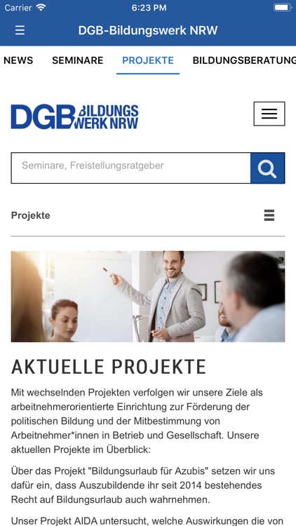 DGB Bildungswerk NRW Seminare