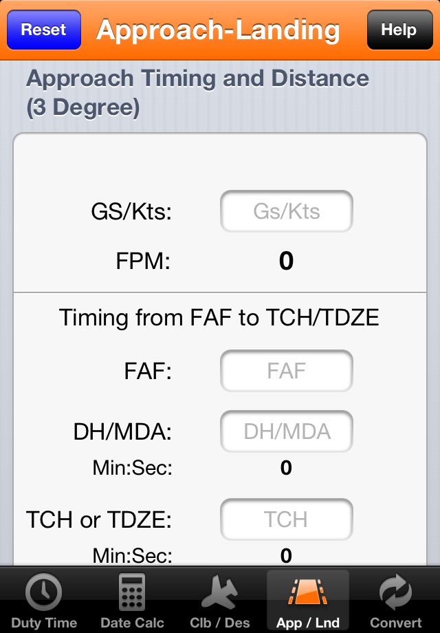 Pilot Duty & Performance Calc screenshot 4