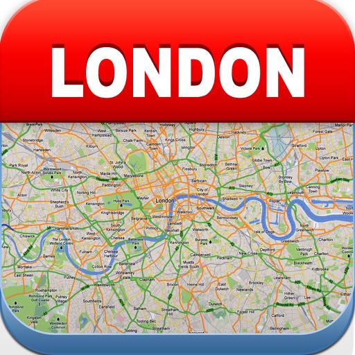 ロンドンオフライン地図 - シティメトロエアポート