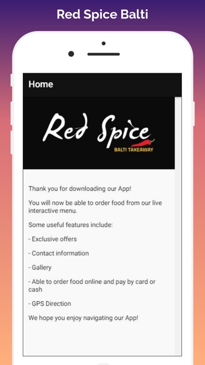 Red Spice Balti Takeaway