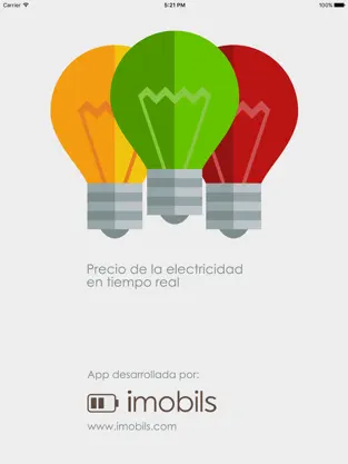 Screenshot 1 Precio Luz app iphone