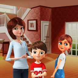 Virtual Family Home: Happy Mom