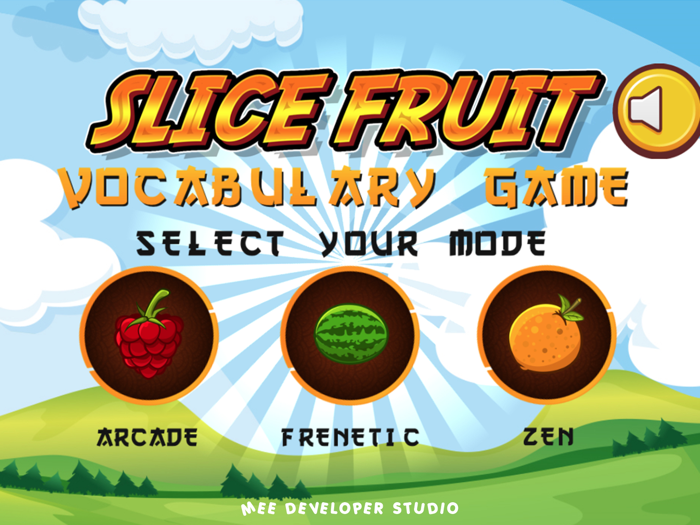 Fruit Slice Animal Word Puzzle