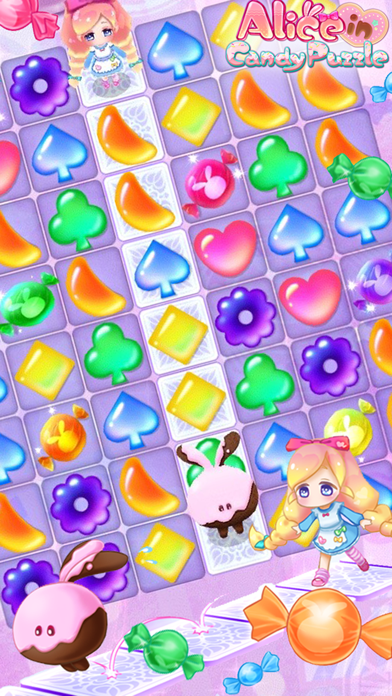 How to cancel & delete Alice in Candy Puzzle from iphone & ipad 2