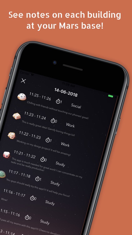 Mars Craft - Focus Timer Clock screenshot-6