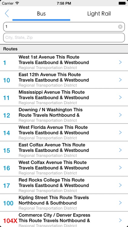 Transit Tracker - Denver screenshot-4