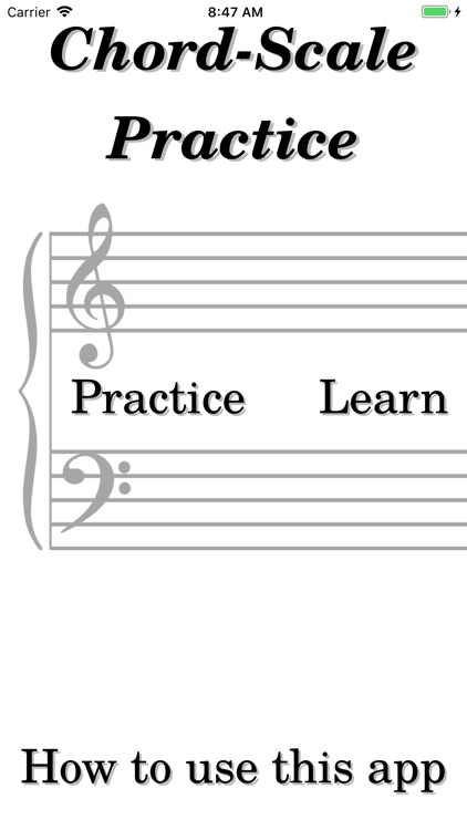 Chord-Scale Practice