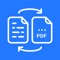 Icon PDF Converter and Reader