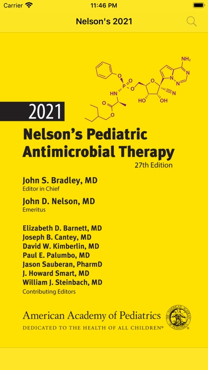 Nelson Pediatric Abx 2021