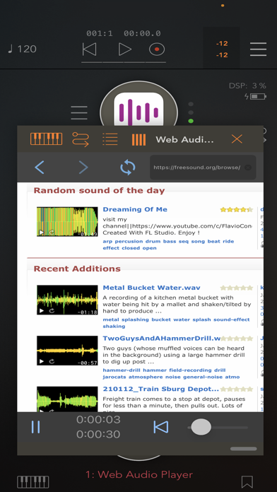 Web Audio Player screenshot 3