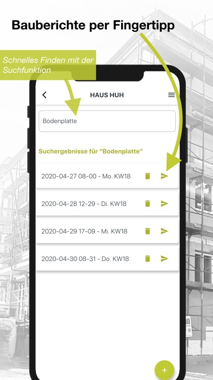 Baugorilla – Bautagebuch App screenshot-4