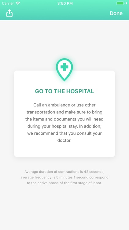 Contraction Timer & Counter 9m screenshot-3