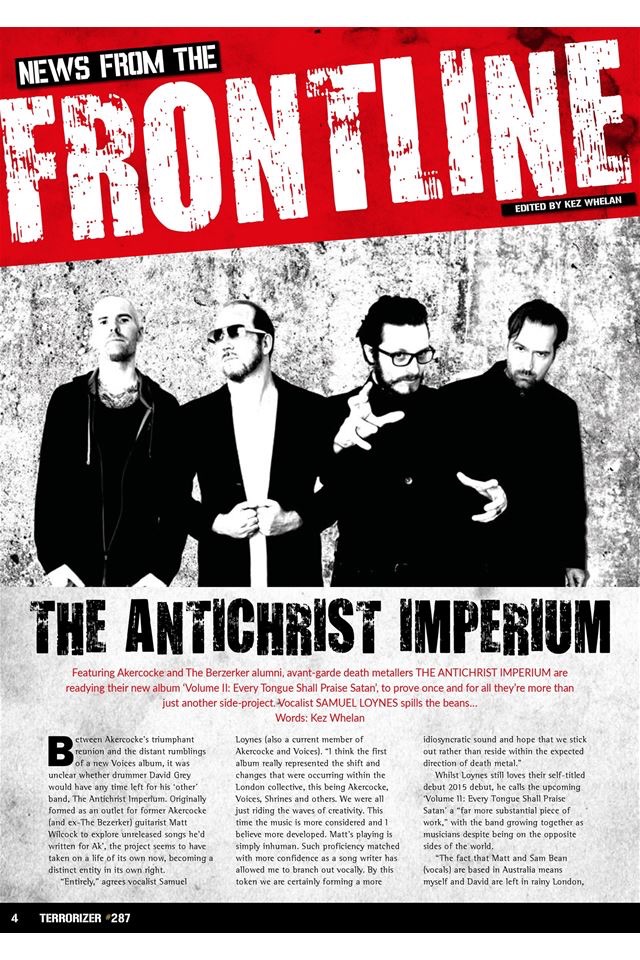 Terrorizer Magazine screenshot 3