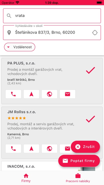 Firmy v dosahu.cz screenshot-5