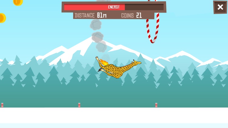 Giraffe Winter Sport Simulator screenshot-0