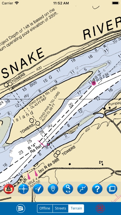 Snake River (WA) Marine Map