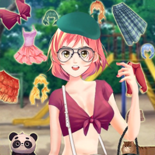 Anime Girls Dress Up iOS App