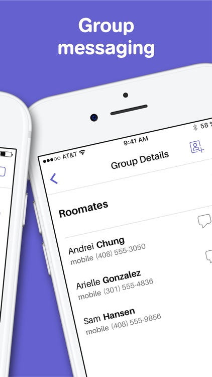 Text Free: Texting App + SMS screenshot-3