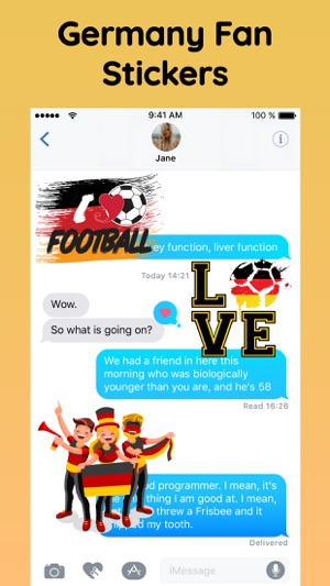 Germany Football Fans Stickers(圖2)-速報App