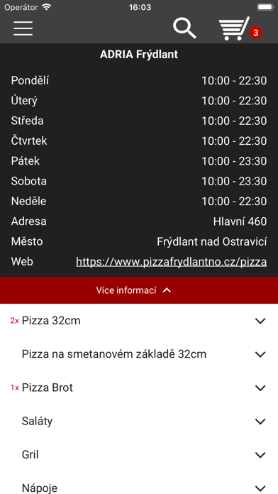 Pizza ADRIA Frýdlant screenshot 4