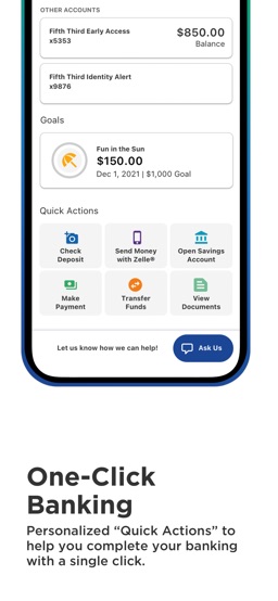 Fifth Third Mobile Banking app screenshot