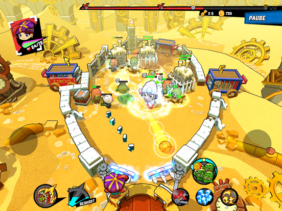 Zombie Rollerz: Pinball Heroes screenshot 3