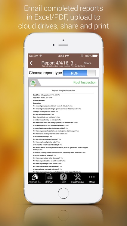 Asphalt Shingles Inspection Ap screenshot-3