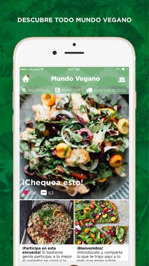 Mundo Vegano Amino(圖1)-速報App