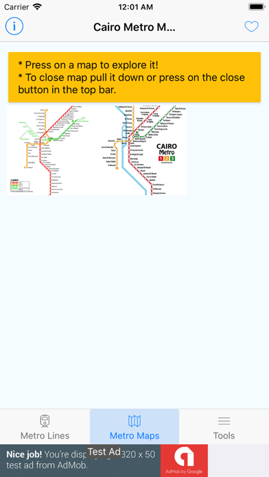 Egypt Cairo Metro Maps screenshot 4