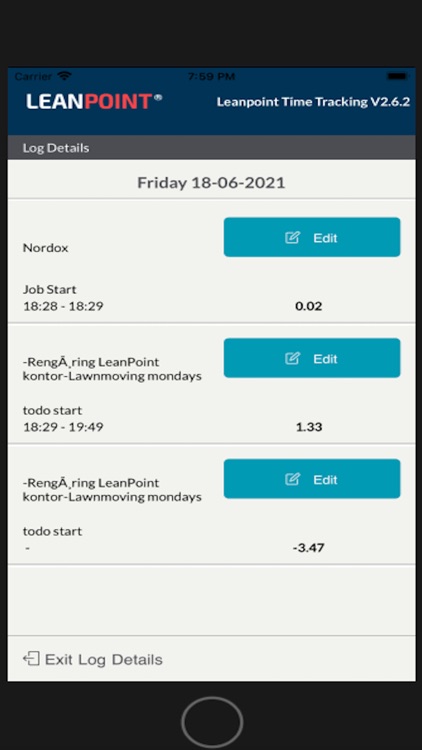 Leanpoint Time Tracking screenshot-6