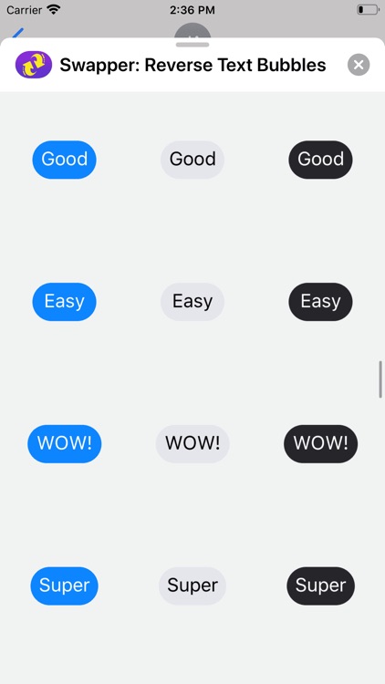 Swapper: Reverse Text Bubbles screenshot-6