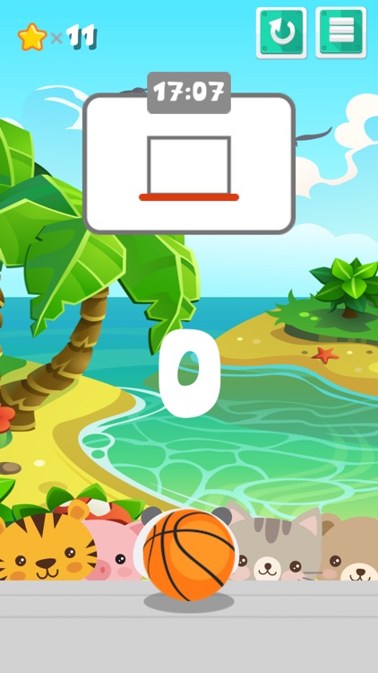 Swipe Ball : Animal On Beach