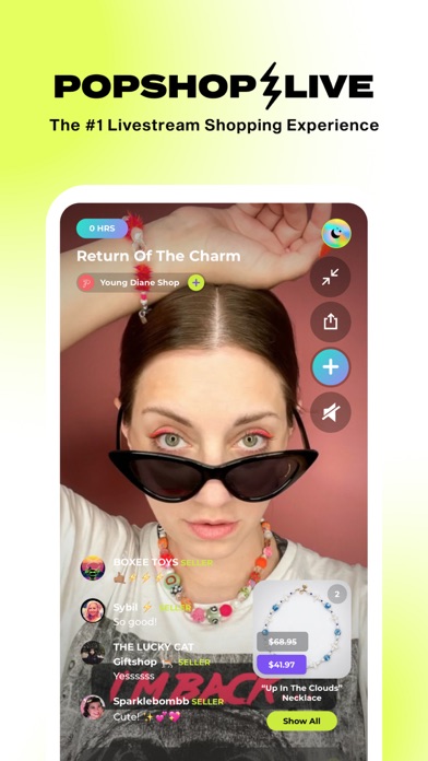 How to cancel & delete Popshop - Live Shopping from iphone & ipad 1