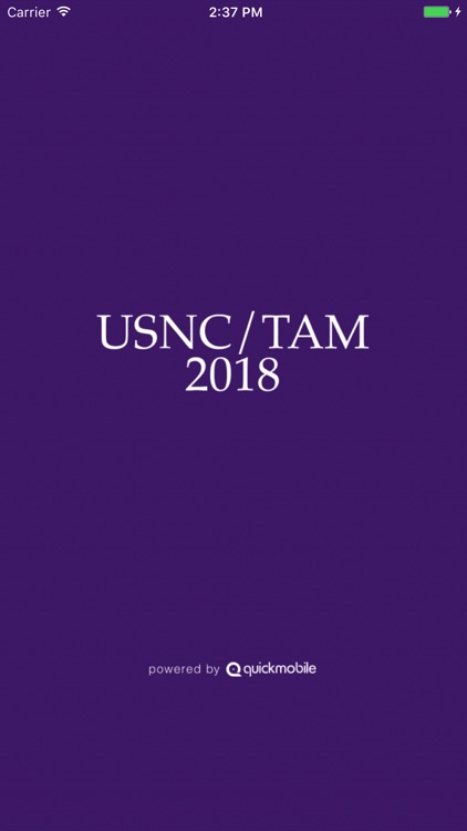 USNC/TAM2018