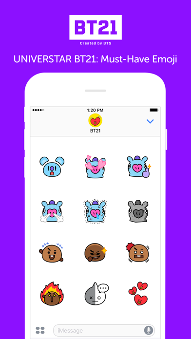 BT21: Must-Have Emoji screenshot 3