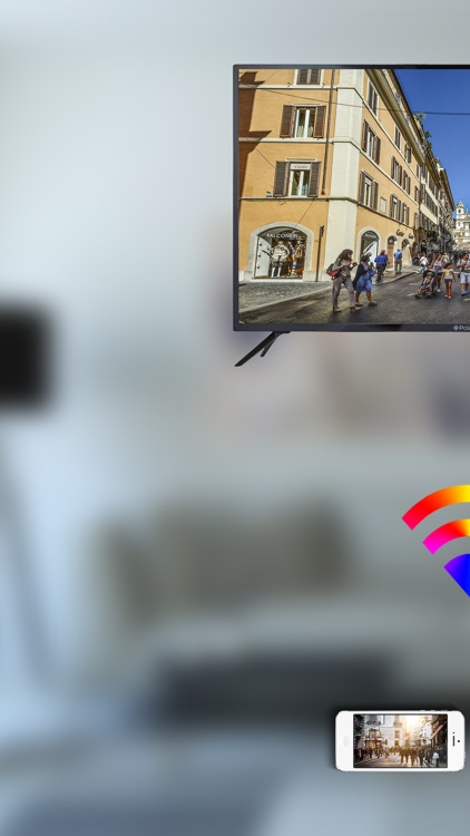 Pro Mirror Cast 4 Polaroid TV