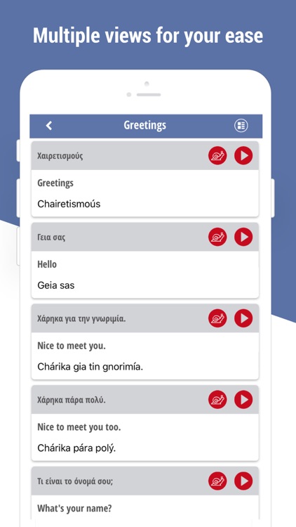 Learn Greek Language App