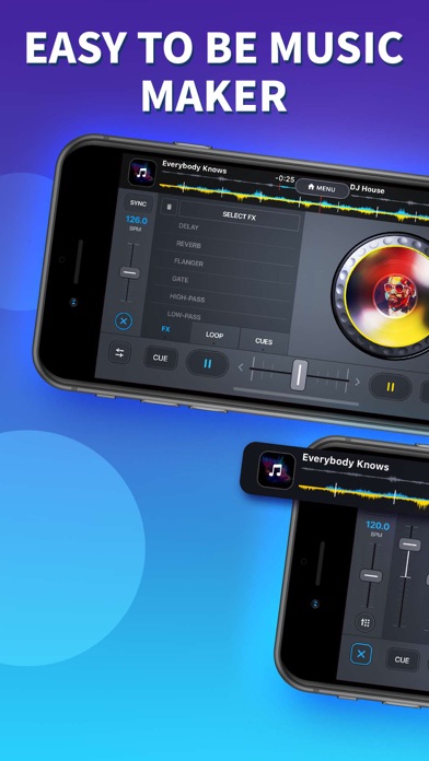 How to cancel & delete DJ it! - Music Mixer from iphone & ipad 3