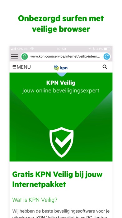 KPN Veilig - App Voor IPhone, IPad En IPod Touch - AppWereld