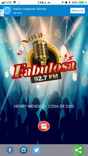 Nova Fabulosa 92.7FM(圖1)-速報App